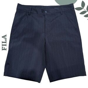 Fila Golf Men’s Pinstripe Shorts Size 32 Stretch Performance